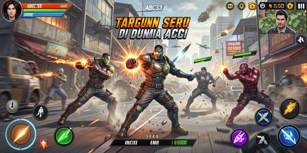 Gameplay intens dan grafis menakjubkan dari ABC33.