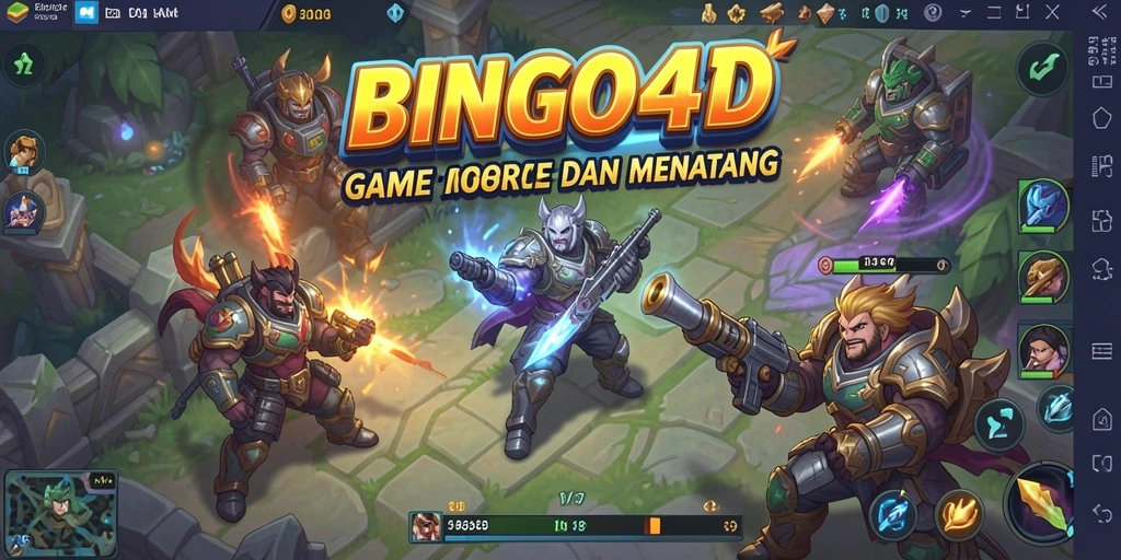 Gameplay seru dengan strategi tim di BINGO4D.