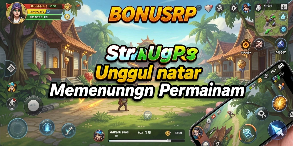 Screenshot utama BONUSRP menampilkan momen pertempuran strategis yang menegangkan.