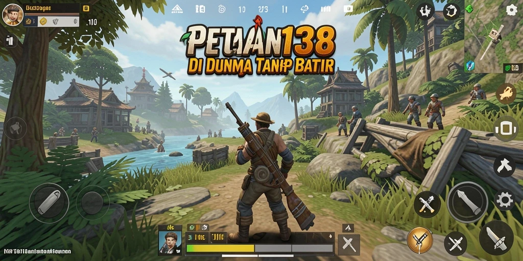 Tampilan gameplay epik dalam dunia terbuka BOS138.