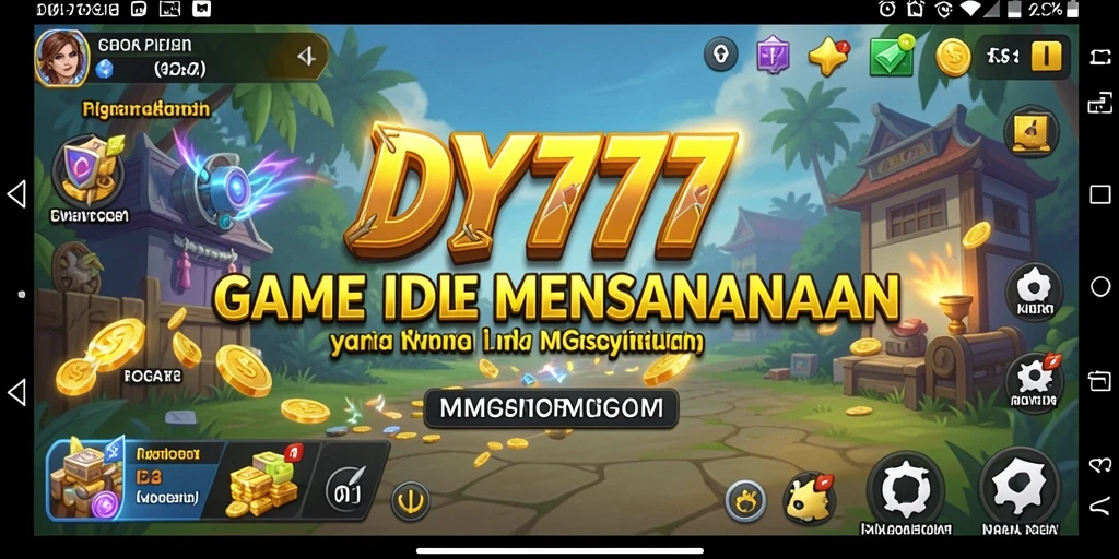 Screenshot DY777 menampilkan gameplay santai dan menarik.