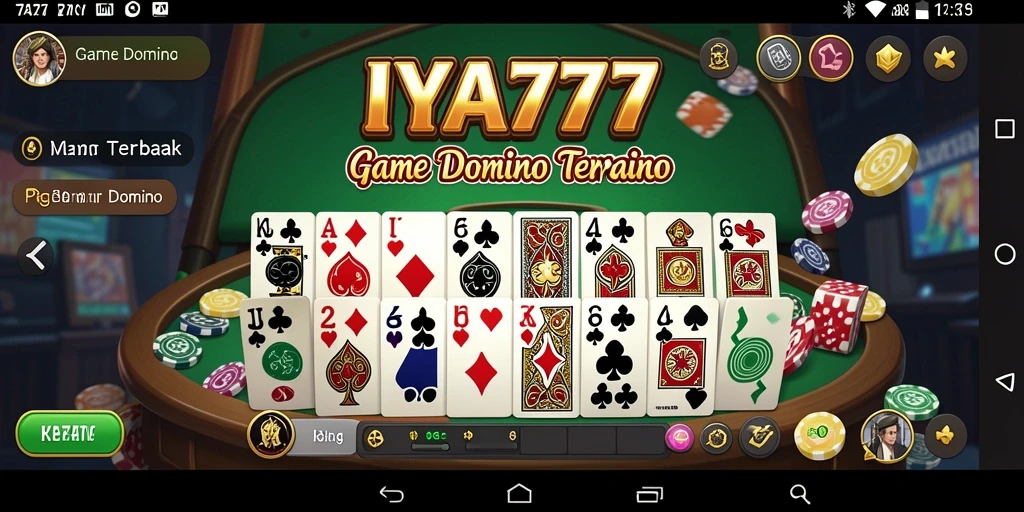 Tangkapan layar gameplay IYA777 yang menampilkan keseruan permainan Domino.