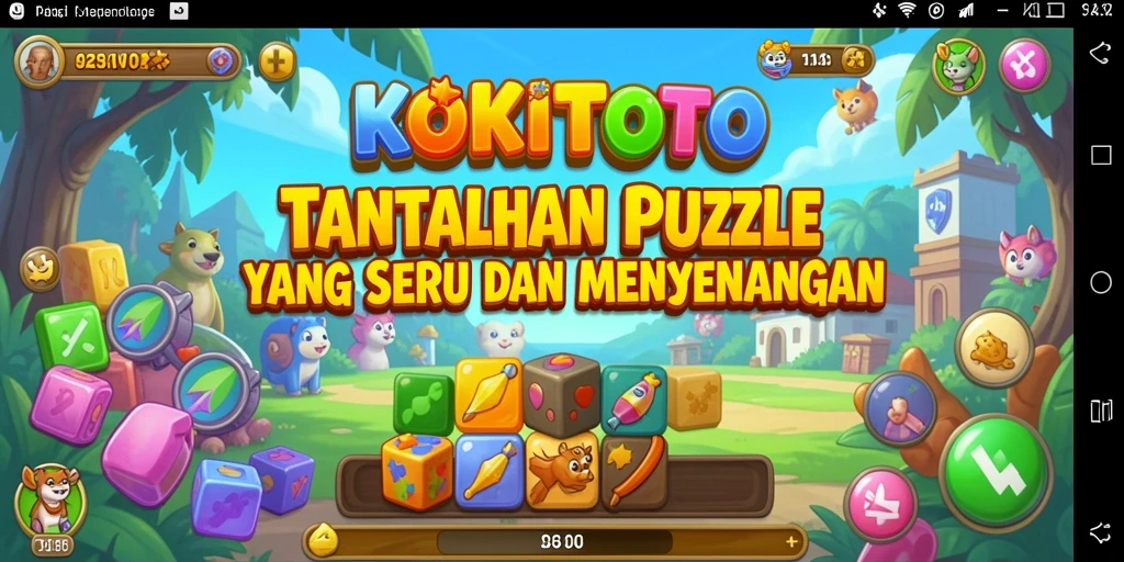 Screenshot gameplay KOKITOTO yang menarik dan penuh tantangan.