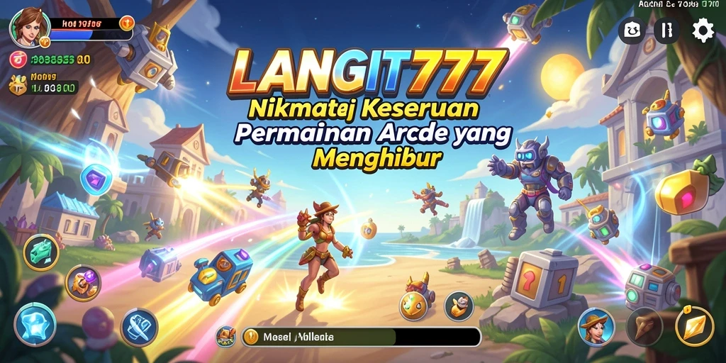 Screenshot LANGIT777 menunjukkan aksi seru dan gameplay Arcade yang menyenangkan.