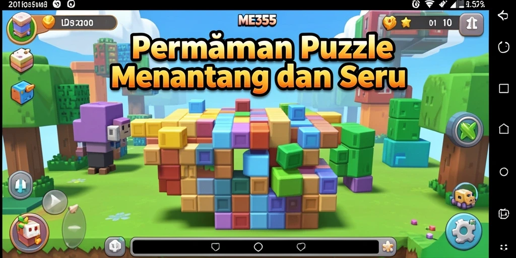 Gameplay seru ME355 dengan tantangan Puzzle yang menarik.