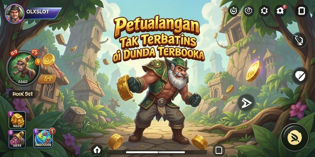 Tampilan gameplay Open World di OLXSLOT yang memikat.